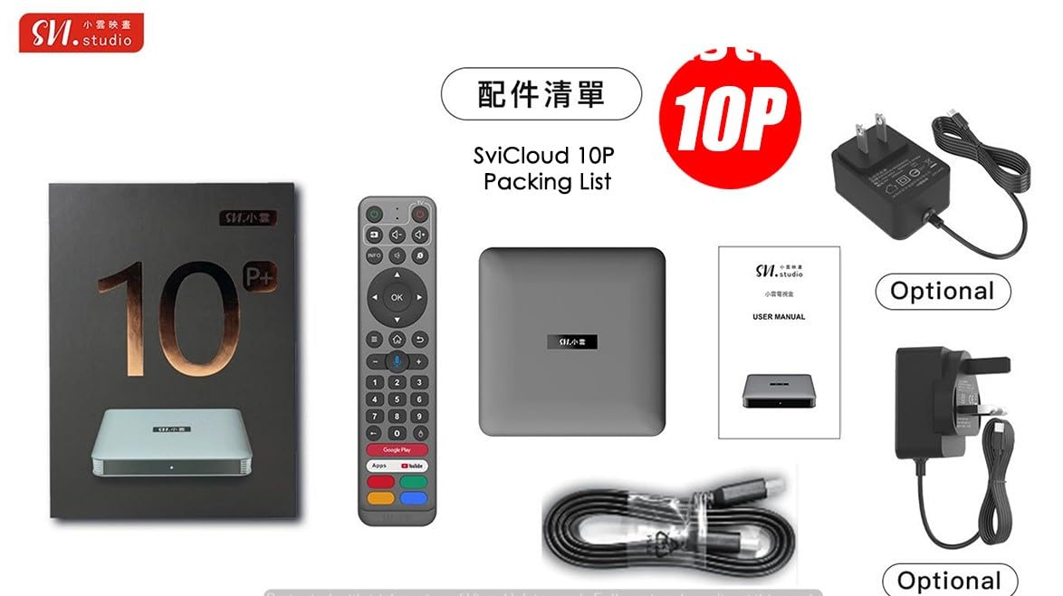 2025 SVICLOUD 10P SVI TV Box Australia + Free Backlit